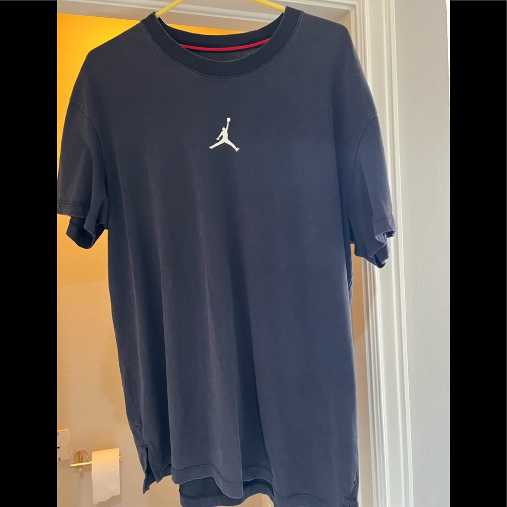 Jordan Athletic Shirt Men’s XL Split Hem Black